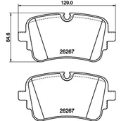 Klocki hamulcowe - Klocki hamulcowe - komplet TEXTAR 2626701 - miniaturka - grafika 1