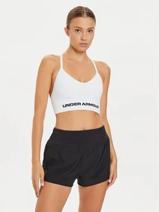Under Armour Biustonosz sportowy UA Vanish 1384417 Biały - Bielizna sportowa damska - miniaturka - grafika 1