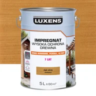 Farby i impregnaty do drewna - Impregnat Wysoka ochrona drewna 5 l Dąb złoty Luxens - miniaturka - grafika 1