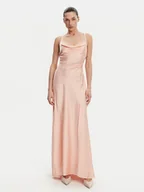 Sukienki - Guess Sukienka wieczorowa W5GT10 WF1T2 Koralowy Slim Fit - miniaturka - grafika 1