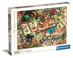 Clementoni Puzzle 500 HQ The Butterfly Collector - - Puzzle - miniaturka - grafika 2