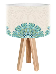 Macodesign Lampa biurkowa Mandala obfitości mini-foto-224, 60 W - Lampy stojące - miniaturka - grafika 1
