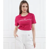 Koszulki i topy damskie - Aeronautica Militare T-shirt | Regular Fit - miniaturka - grafika 1