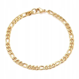 Bransoletka Stal Chirurgiczna 316L Pozłacana 14K - Bransoletki - miniaturka - grafika 1