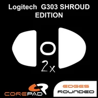 Podkładki pod mysz - 2 x CorePad Ślizgacze Logitech G303 Shroud Edition - miniaturka - grafika 1