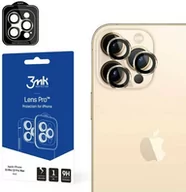 Pozostałe akcesoria do telefonów - 3mk Osłona na aparat Lens Protection Pro 1 zestaw dla iPhone 13 Pro/ 13 Pro Max, złota - miniaturka - grafika 1