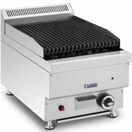 Piece, kotły  i płyty grzejne gastronomiczne - Grill lawowy - gaz ziemny - 7200 W - 50 x 27 cm - 0 - 460°C - Royal Catering RC-GLRG400 - 3 LATA GWARANCJI/DARMOWA WYSYŁKA - miniaturka - grafika 1