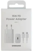 Ładowarki do telefonów - Samsung Common White 15W Power Adapter - miniaturka - grafika 1