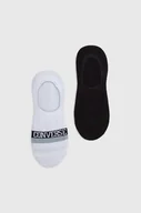 Skarpetki męskie - Converse skarpetki 2-pack męskie kolor biały - miniaturka - grafika 1