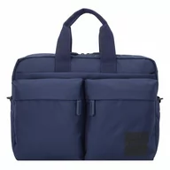 Teczki i aktówki - Mandarina Duck District Torba biznesowa 36 cm przegroda na laptopa dress blue - miniaturka - grafika 1