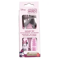 Łyżki - Minnie Mouse Minnie Mouse - Zestaw sztućców (łyżka i widelec) 60168 - miniaturka - grafika 1