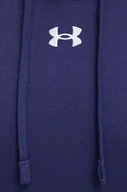 Bluzy męskie - Under Armour bluza męska kolor granatowy z kapturem gładka 1379757 - miniaturka - grafika 1