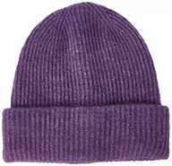 Czapki damskie - s.Oliver BLACK LABEL Women's 2121518 czapka, fioletowa, rozmiar uniwersalny - miniaturka - grafika 1