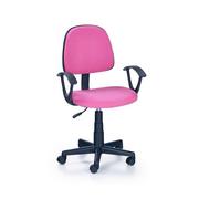 Fotele i krzesła biurowe - Fotel Obrotowy Do Biurka Darian Bis Halmar Różowy - miniaturka - grafika 1