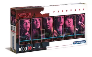 Puzzle 1000 Panorama Netflix Stranger Thing - Puzzle - miniaturka - grafika 1