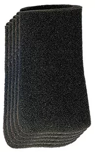 Oryginalny 2351135 Einhell filtr piankowy 10 l (akcesoria do odkurzacza na mokro i sucho, 10 litrów, 5 sztuk, pasuje do TE-VC18/10Li, średnica 70 mm, 120 mm - Odkurzacze przemysłowe - miniaturka - grafika 1