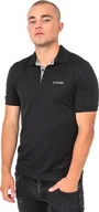 Koszulki męskie - Hi-Tec Koszulka męska Site Black/Silver r. XL - miniaturka - grafika 1