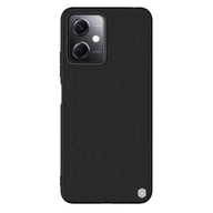 Etui i futerały do telefonów - Nillkin Textured Case etui do Xiaomi Redmi Note 12 5G / Poco X5 5G wzmocniony nylonowy pokrowiec czarne - miniaturka - grafika 1