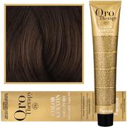 Farby do włosów i szampony koloryzujące - Fanola 6.13 Oro Puro Therapy Keratin Color 100 ML ciemny blond beżowy HC-18-22 - miniaturka - grafika 1
