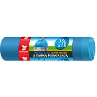 Worki na śmieci - Kuchcik AKU Worki na śmieci super mocne 35L A15 taśma 2851 - miniaturka - grafika 1