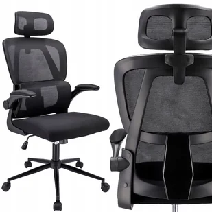 Fotel biurowy, krzesło biurowe Fotel biurowy Ergonomiczny obrotowy nowoczesny - Fotele i krzesła biurowe - miniaturka - grafika 1