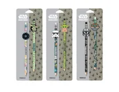 Ołówki - PATIO, Ołówki z gumową nakładką Disney Fashion Mandalorian, 2 szt. - miniaturka - grafika 1
