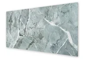 Dekoracje domu - Panel kuchenny HOMEPRINT Luksusowy szary marmur 125x50 cm - miniaturka - grafika 1