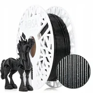 Filamenty i akcesoria do drukarek 3D - Filament ROSA 3D PLA Galaxy 1,75 mm 0,5kg Black Czarny - miniaturka - grafika 1