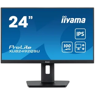 IIYAMA Monitor 23.8 cala ProLite XUB2492QSU-B1  - Monitory - miniaturka - grafika 1