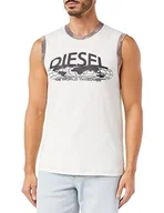 Koszulki męskie - Diesel Biustonosz tank top Męski, 141a-0niab, 3XL - miniaturka - grafika 1