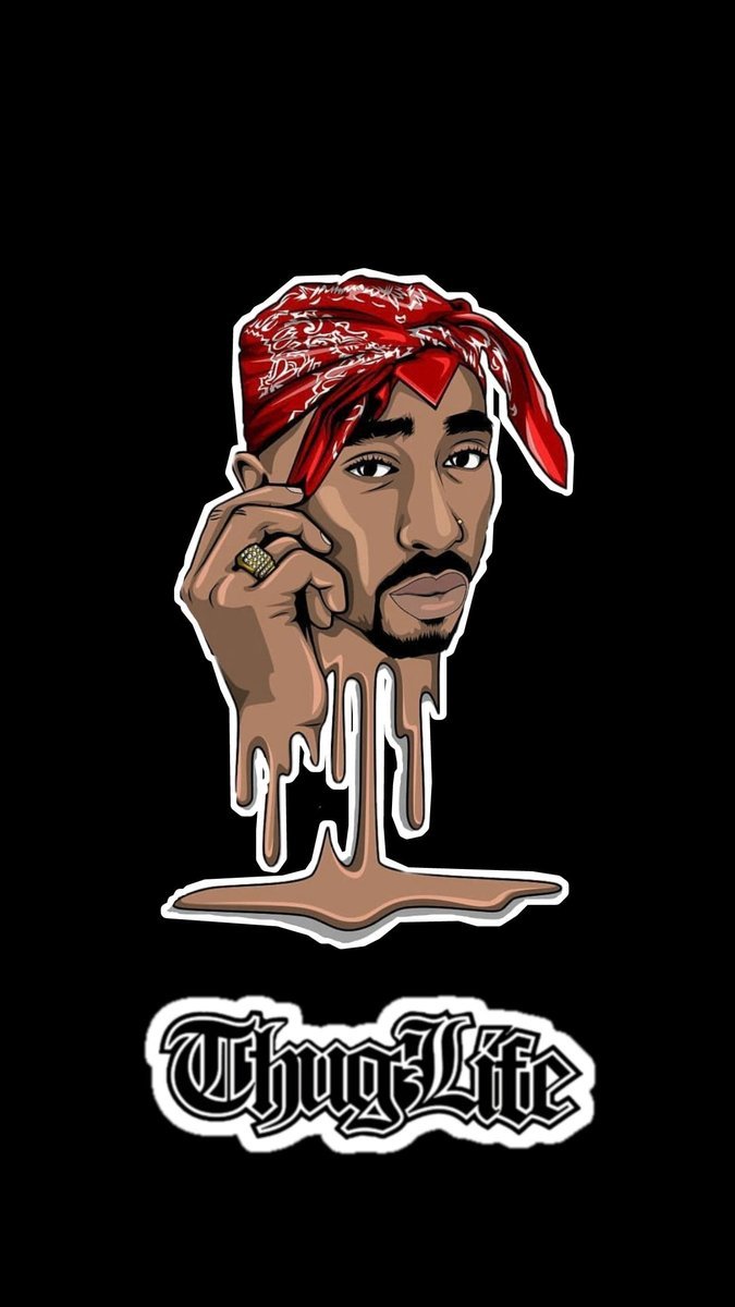 PODKŁADKA POD MYSZ Nadruk 22x18 cm 2Pac amaru hip hop rap Thug Life Prezent