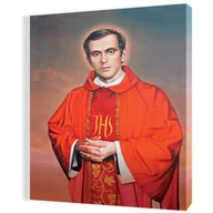 Ikony i obrazy sakralne - Obraz religijny na płótnie Błogosławiony Ksiądz Jerzy Popiełuszko - miniaturka - grafika 1