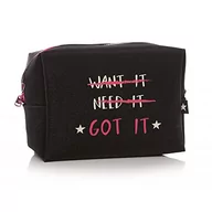 Kosmetyczki, organizery i kuferki - Shruti Aja Gt Got It kosmetyczka, 20 cm, czarna - miniaturka - grafika 1