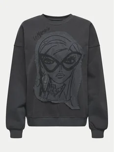 ONLY Bluza Collie 15337366 Szary Regular Fit - Bluzy damskie - miniaturka - grafika 1