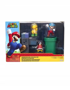 Figurki Super Mario Underground Diorama - Gadżety dla graczy - miniaturka - grafika 1