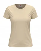 Koszulki i topy damskie - Koszulka damska T-shirt damski Classic-T ST2600 Natural L - miniaturka - grafika 1