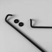 Zawiasy, okucia i inne akcesoria - Uchwyt meblowy podłużny Ava L 320 Mosiężny czarny - miniaturka - grafika 1