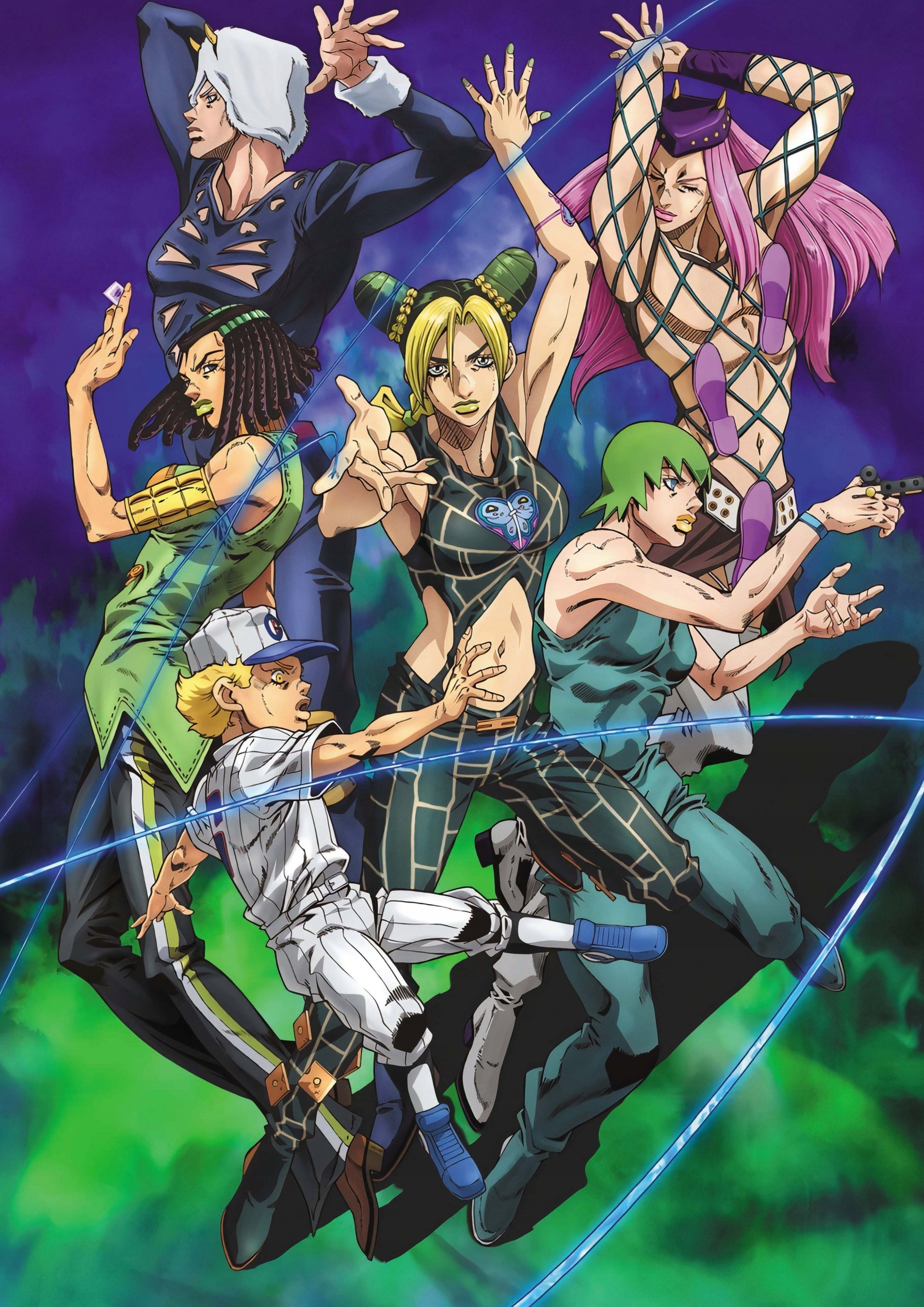 Plakat A3 anime JoJo's Bizarre Adventure