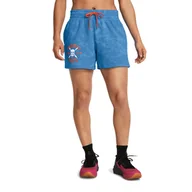 Spodnie sportowe damskie - Spodenki treningowe damskie Under Armour Project Rock Underground Terry - miniaturka - grafika 1