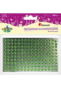 TITANUM Kryształki TITANUM zielone 307608 - Pasmanteria - miniaturka - grafika 1