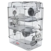 Klatki dla gryzoni - Zolux Klatka RODY3 TRIO biała - miniaturka - grafika 1