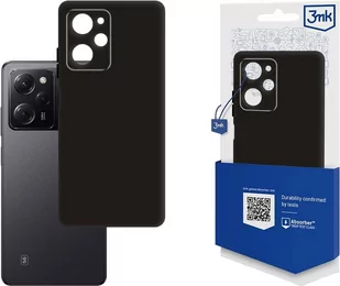 Etui plecki 3MK Matt Case do POCO X5 Pro 5G Black (5903108516181) - Etui i futerały do telefonów - miniaturka - grafika 1