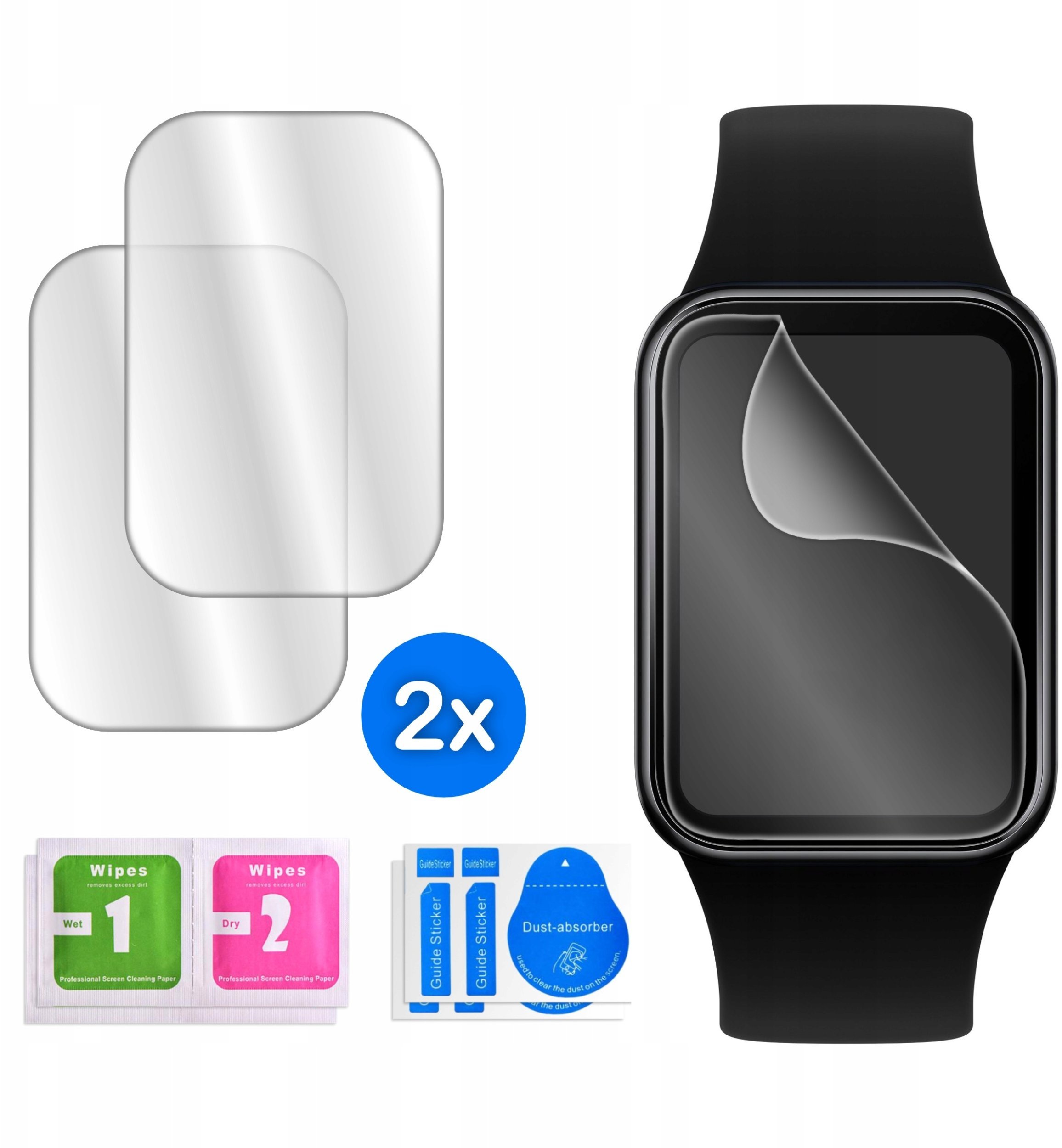 FOLIA do Xiaomi Smart Band 8 Pro HYDROŻELOWA OCHRONNA na ekran 3D 2 sztuki