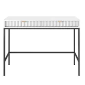 Toaletki - Toaletka Delicious ryflowana biała - miniaturka - grafika 1