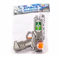 Zabawki militarne - Kosmiczny Pistolet Na Baterie Dźwięk Światło - miniaturka - grafika 1