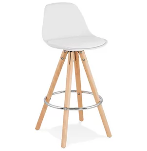 Kokoon Design Hoker Anau Mini biały BS02280WH - Taborety i hokery - miniaturka - grafika 1