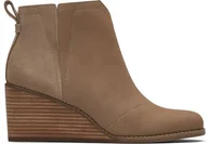 Botki damskie - TOMS Damskie botki Clare Dune Nubuck Leather/Suede, 40 EU, Wydma Nubuk Skóra Zamsz, 41 EU - miniaturka - grafika 1