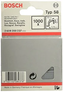 Bosch Zszywki Typ58 12/13mm 1000szt. - Zszywki - miniaturka - grafika 2