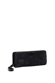 Portfele - Desigual Women's Mone_Alpha Maya Maxi Bi-Fold Wallet, Black, 1, czarny, 1 - grafika 1