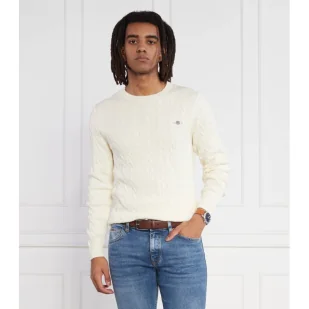 Gant Sweter | Regular Fit - Swetry męskie - miniaturka - grafika 1